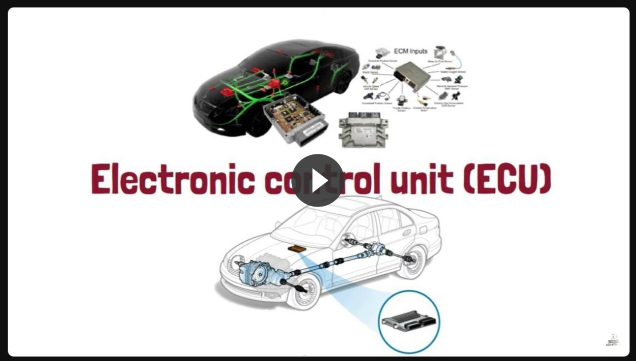 Electronic control unit (ECU): Purpose and function