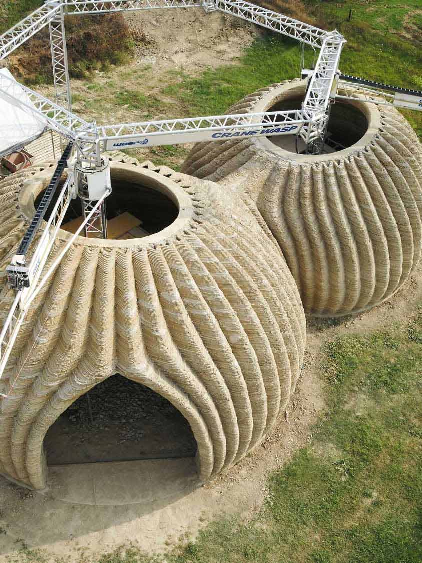 Amazing 3D Printed Homes - TECLA 3D Printed House