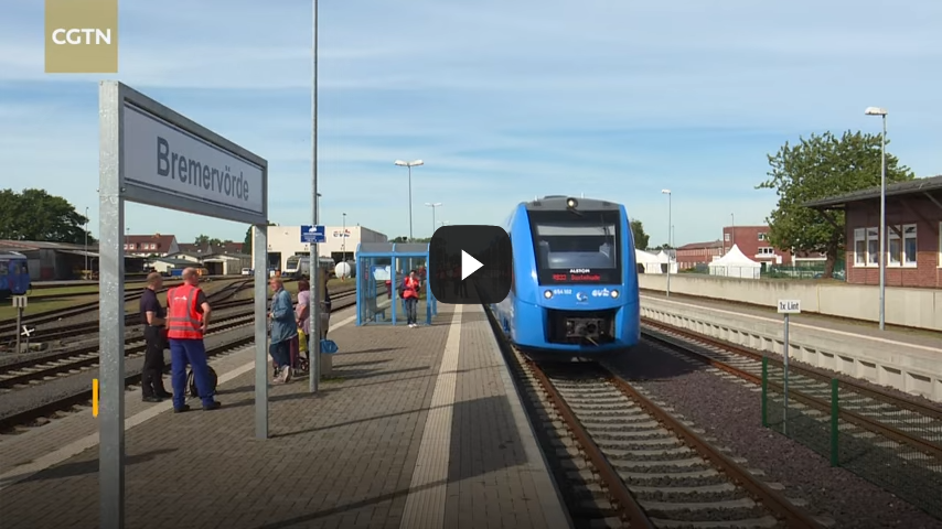 Germany rolls out world's first hydrogen train