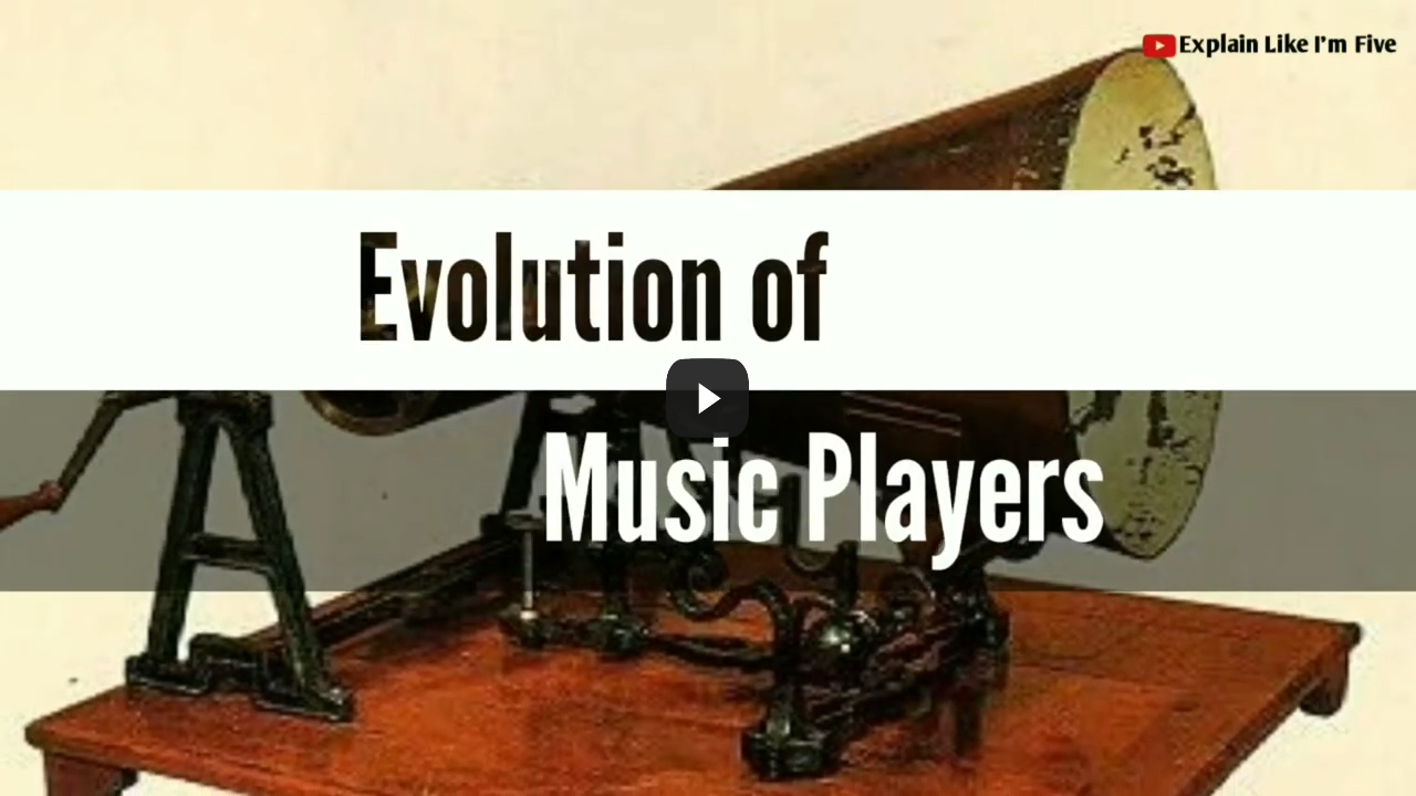 Evolution of Music Players 1857 - 2020 | History of Music Players