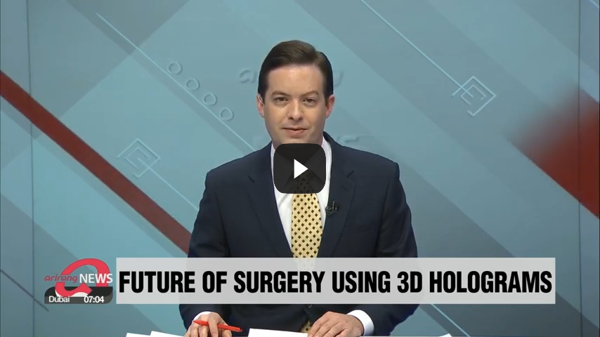 The future of surgery using 3D holographic images