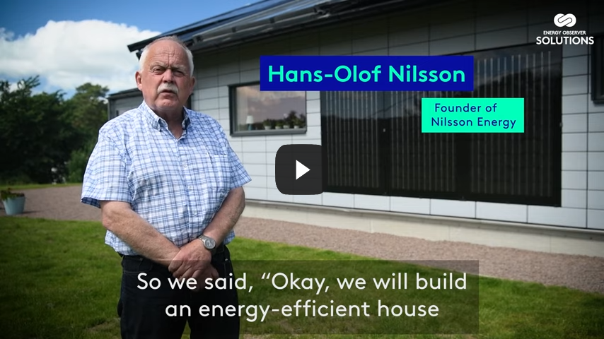 Hans Olof Nilsson and the first hydrogen-powered house - SOLUTIONS