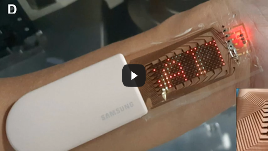 Samsung shows off stretchable OLED screen in prototype heart rate monitor