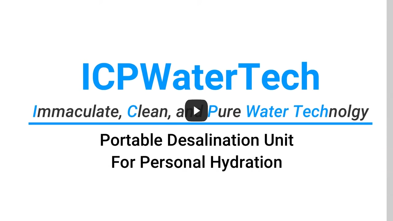 2021 World Water Day Judges Choice: Creative Communication - Portable Desal. Unit For Hydration
