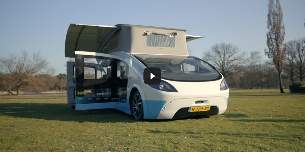 World's FIRST Solar Powered Campervan!