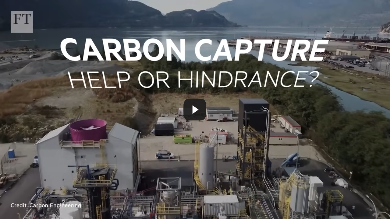 Carbon capture: the hopes, challenges and controversies