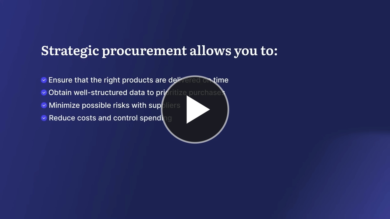 Procurement Strategy: How to Get it Right?
